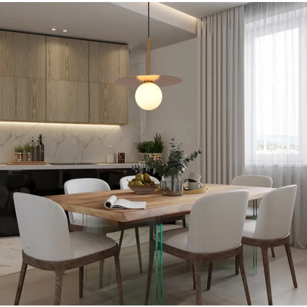 Pendant lamp Dott E27 D30 BRS Pendant lamp Dott E27 D30 BRS