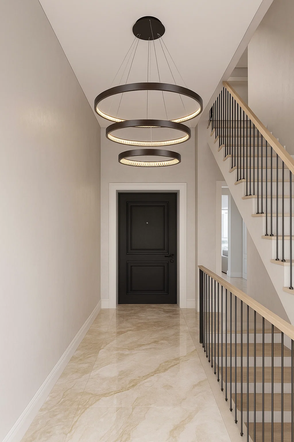 Pendant lamp Margo 3 tier LED 110W 3K BRZ Pendant lamp Margo 3 tier LED 110W 3K BRZ