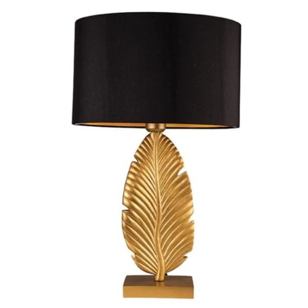 Desk lamp Liliana Gold Leaf E27 BLK Desk lamp Liliana Gold Leaf E27 BLK