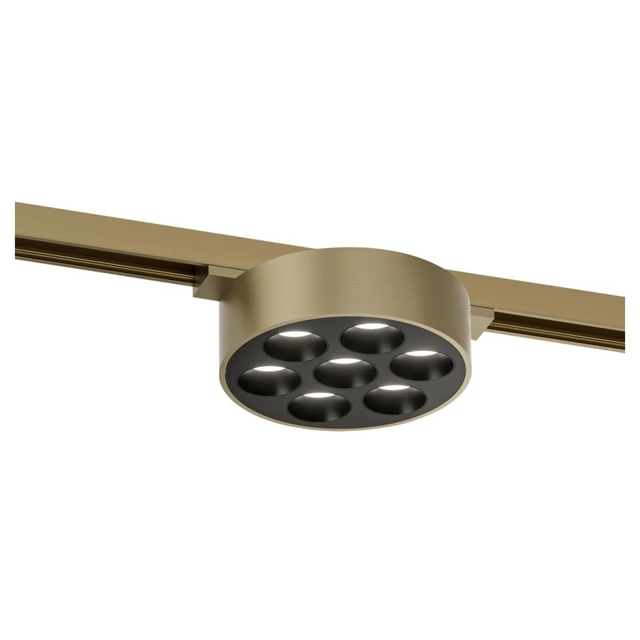 Track spot lens SEPTA Brass 48V 7W CCT