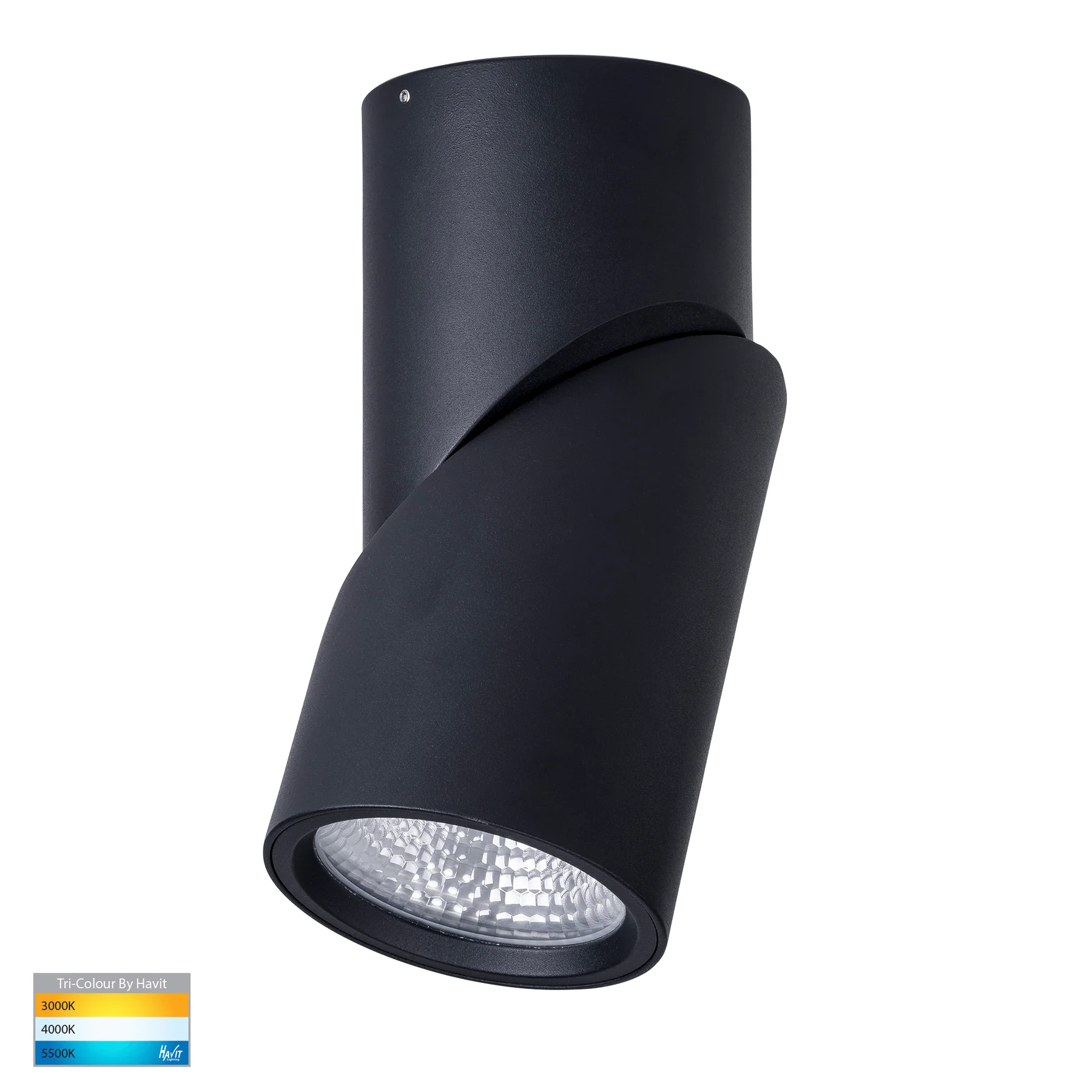 Surface downlight Nella Rotatable 12V 3CCT LED 24W BLK 12V