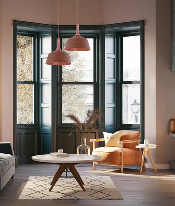 Pendant Light Oxido Small 1LT E27 Travertine