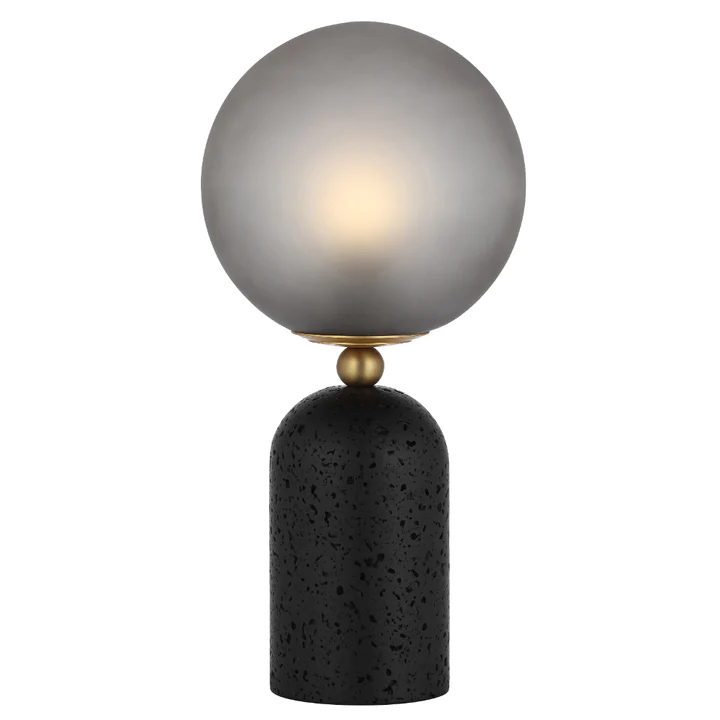 Table lamp GINA E27 D200 H420 BLACK TRA Table lamp GINA E27 D200 H420 BLACK TRA