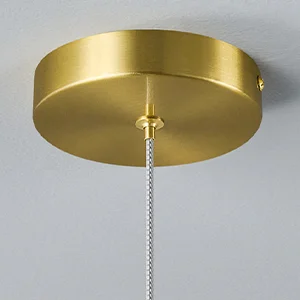 Pendant lamps basement - canopy D100 BRS