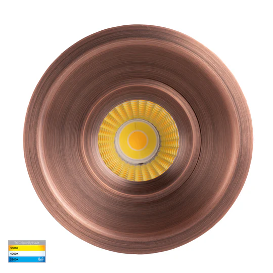 Recessed Downlight Prime Fixed Deep 3CCT LED 12W IP54 AB