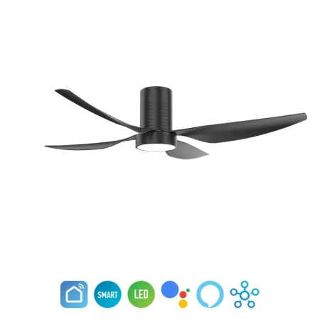 Ceiling fan Lumeah DC LED Wi-Fi BL52