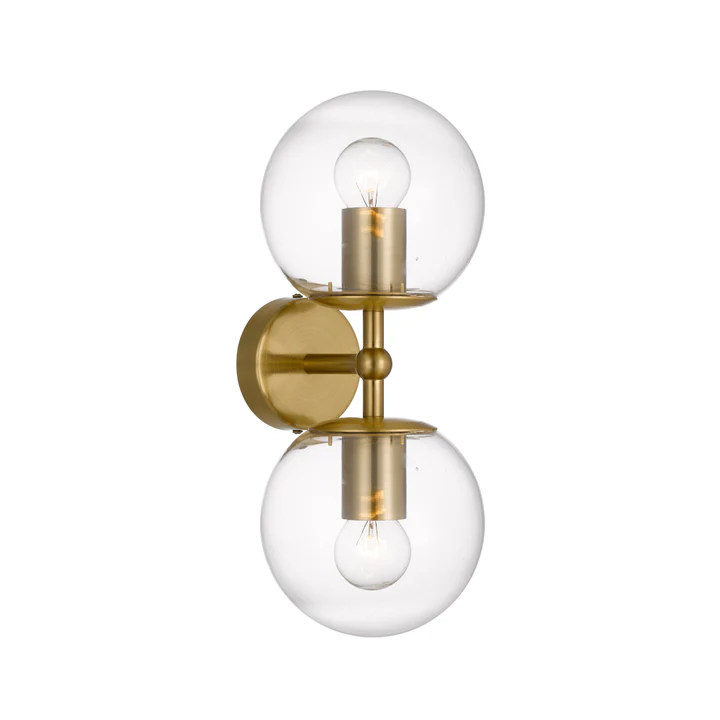 Wall light ETERNA 2 E27 H37 IP44 GDCL