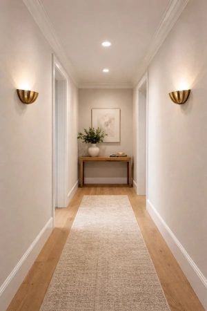 Wall light Half Moon Shell Large BRS