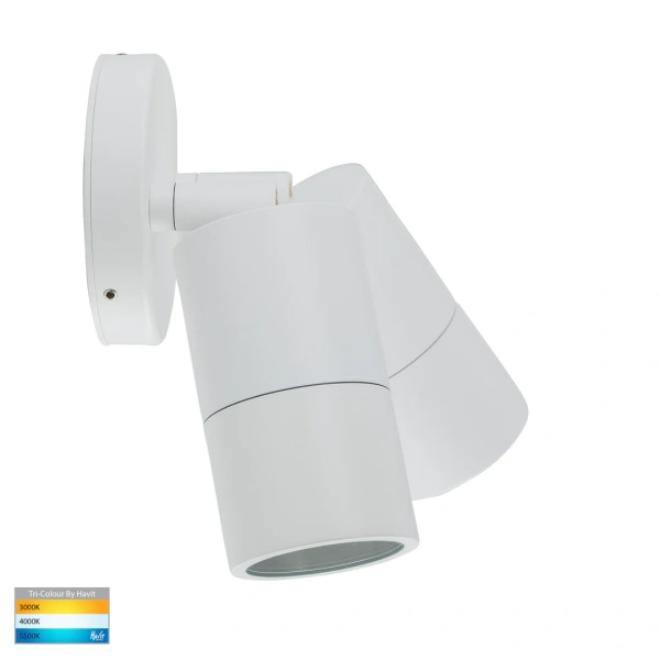 Wall light Tivah WHT 3CCT Double Adjustable HV1337GU10T IP65