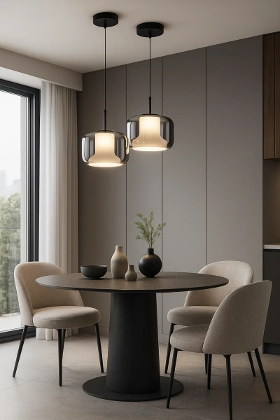 Pendant lamp Cloud S3 E27 BK