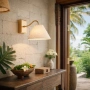 Wall lamp Rosalind Rechargeable LED CCT Dimmable brs