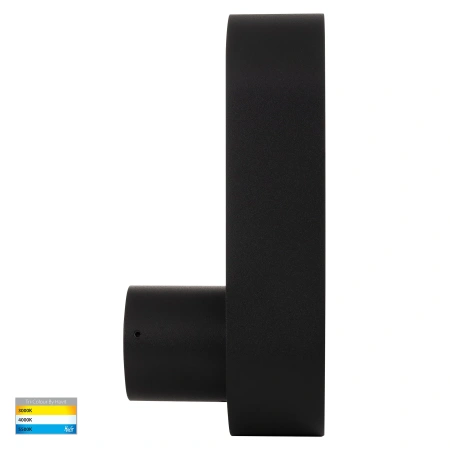 Wall light Ovale HV8080T-BLK LED 7W TRI Colour Dimmable