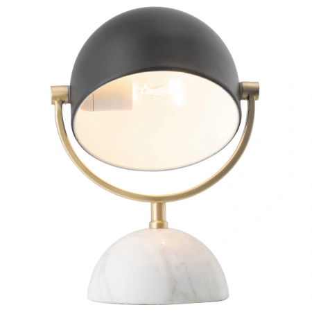 Table lamp Ainsley E27 marble BLK
