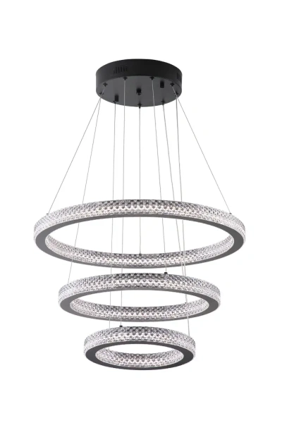 Pendant lamp ANILLO 3 Rings LED 35W BL