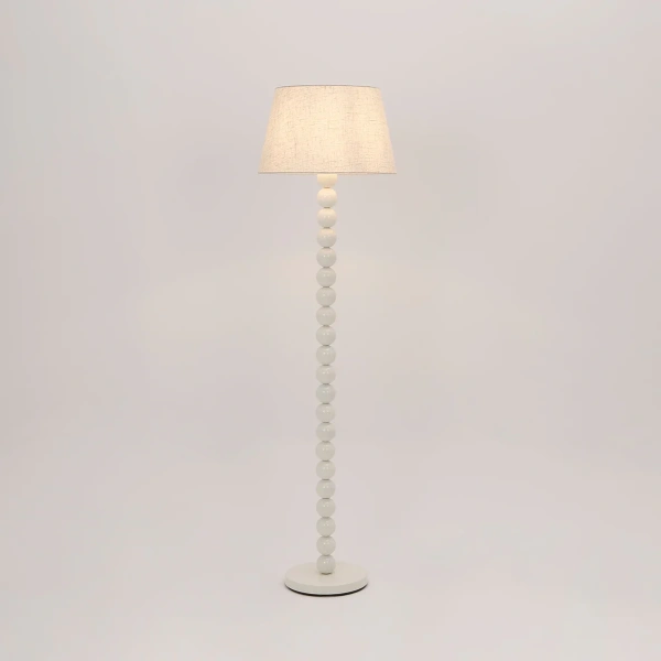 Floor lamp Pearl Orb E27 WHISPER WHITE