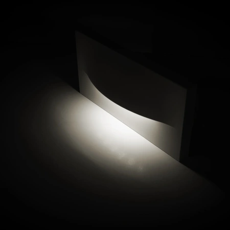Wall light Lisca 5W 3CCT 12V DC RECTANGULAR LED BLK