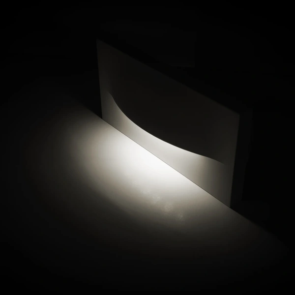 Wall light Lisca 5W 3CCT 12V DC RECTANGULAR LED WHT