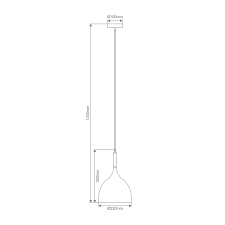 Pendant lamp JADE-220 31415