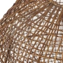 Table lamp Nerina Rattan E27 Brown