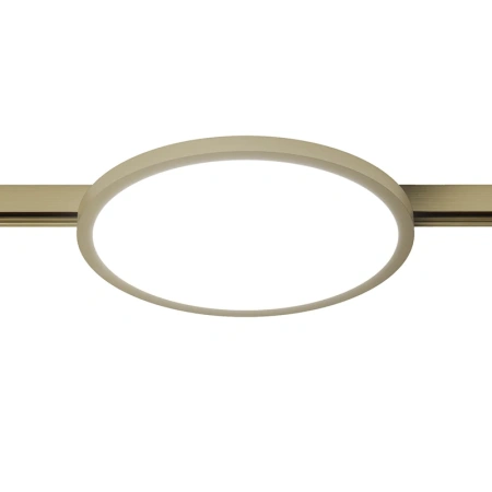 Track opal light GLORIO Brass 48V 15W 3K