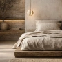 Pendant lamp Sphera Travertine G9 NT