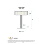 Table lamp Gordon E14 Black