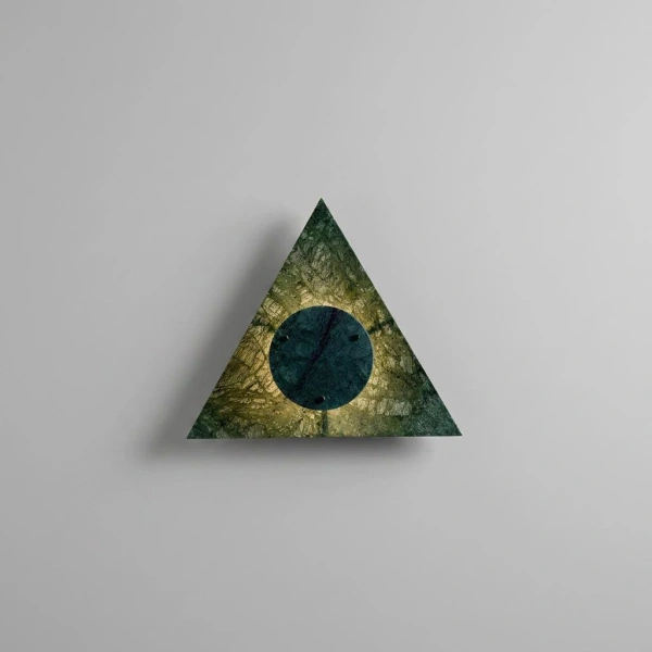 Wall lamp Kairo marble G9 Moss green