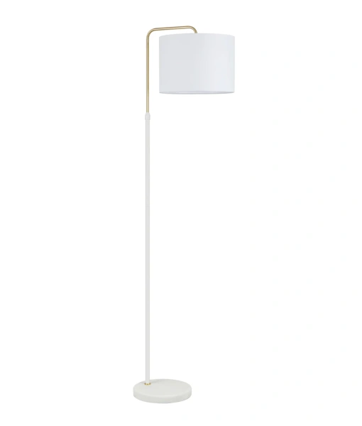 Floor lamp Arriba E27 WHT