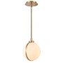 Pendant lamp Luster Marble Alabaster E27 BRS