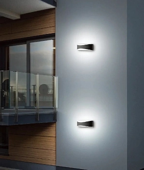 Wall light APIS 01 LED Up-Down IP65 DGR