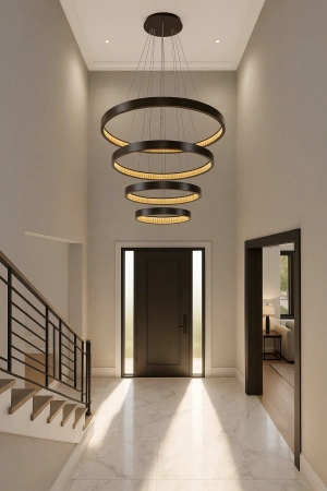 Pendant lamp Margo 4 tier LED 130W 3K BRZ