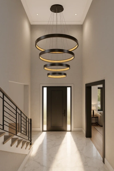 Pendant lamp Margo 4 tier LED 130W 3K BRZ