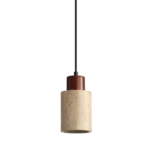 Pendant lamp Tibur 100 E14 Travertine
