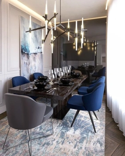 Pendant lamp Darte P20 BL