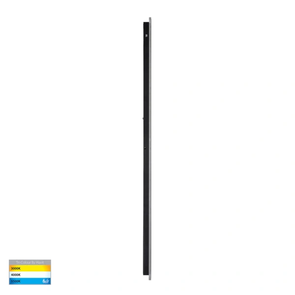 Wall light Barline LED 45W Tricol IP65 150cm BLK