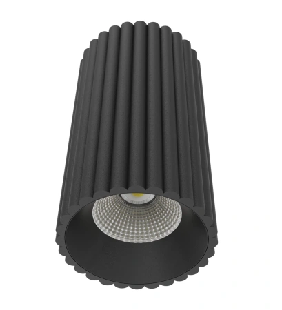 Surface Downlight LC410 Ripple LED 12W 3CCT D90 BLK