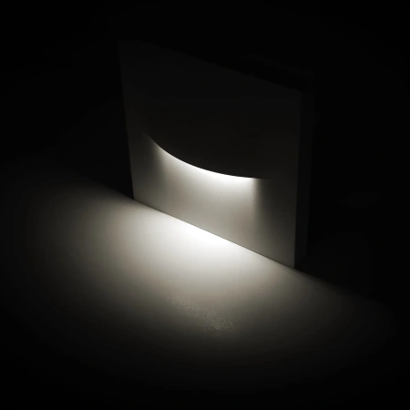Wall light Lisca 3W 3CCT 12V DC SQUARE LED BLK