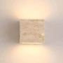 Wall lamp Wisp Cube Travertine G9 NT