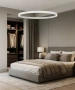 Pendant lamp Heli P80 WH