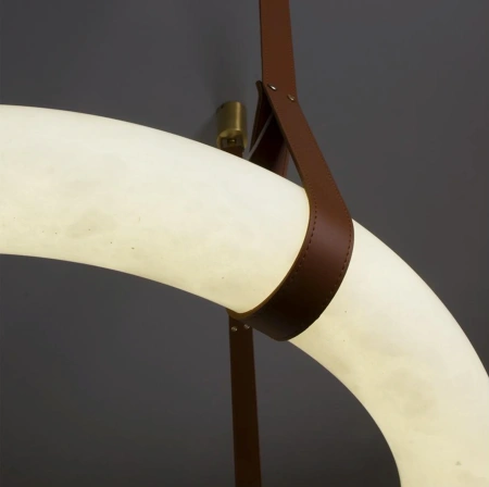 Pendant lamp Calcena D80 Alabaster Spanish Marble LED 50W BRS