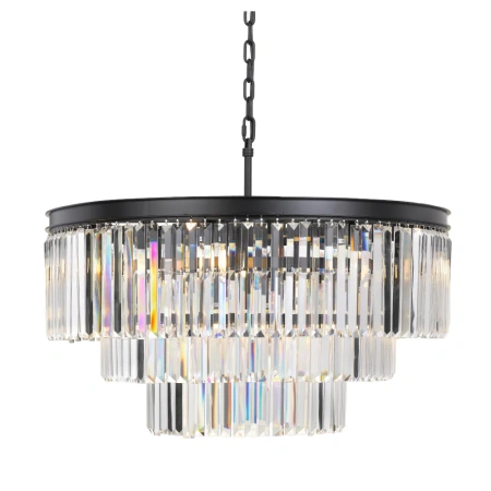 Pendant SERENE 16 Lights BLK