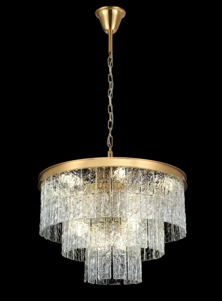 Chandelier PALAZZO-11L Brushed Brass Chandelier PALAZZO-11L Brushed Brass
