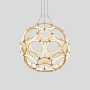 Pendant lamp Aras ball LED 60W 3CCT BLK