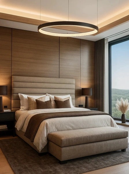 Pendant lamp Helisema P60 3CCT BL