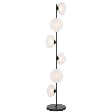 Floor lamp ZECCA 6 LTS D200 BLACK FROST