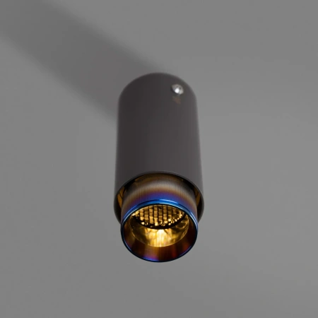 Surface downlight Exhaust Burnt GU10