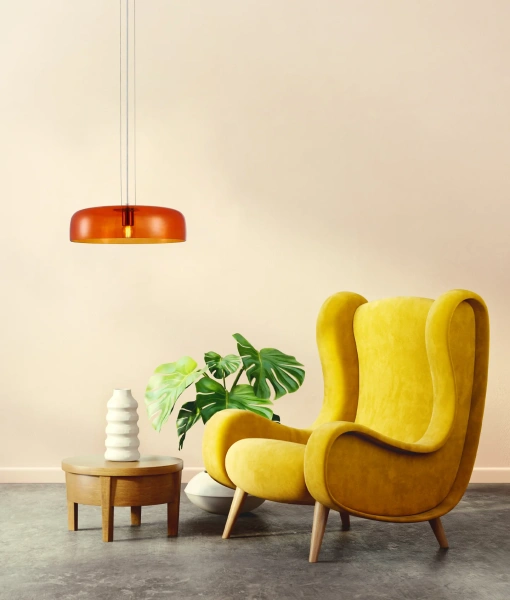 Pendant lamp GELATINA2 E27 D42 OR Pendant lamp GELATINA2 E27 D42 OR
