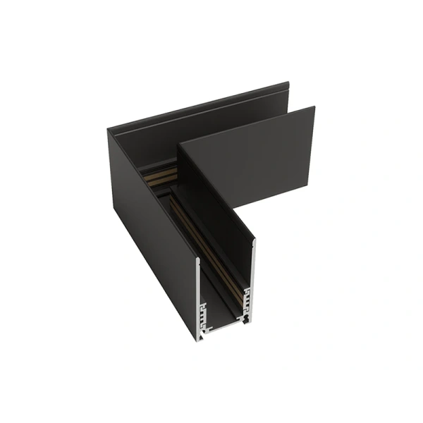 Surface track horizontal corner Z2000-48.SR.HC.BK
