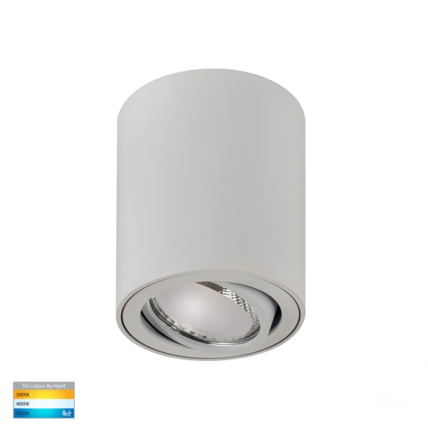 Surface downlight Nella WHT Adjustible 3CCT LED 7W IP54 Surface downlight Nella WHT Adjustible 3CCT LED 7W IP54