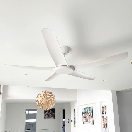 Ceiling Fan Flatjet 3-4-5 blades WHT 56